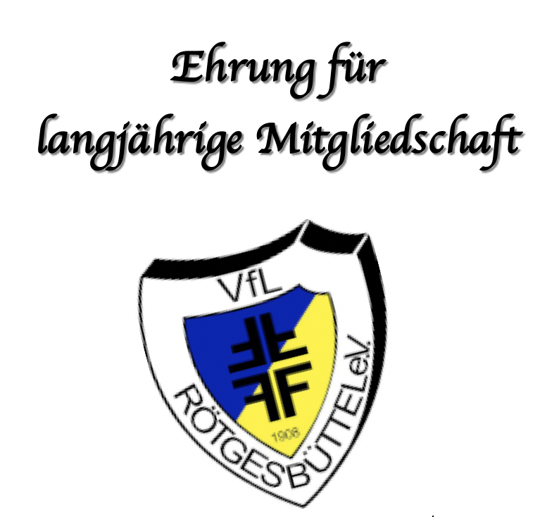 Read more about the article Ehrungen für langjährige Mitgliedschaft