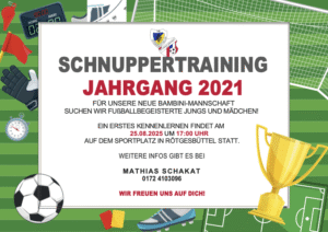 Mehr über den Artikel erfahren Schnuppertraining beim Jugendfußball