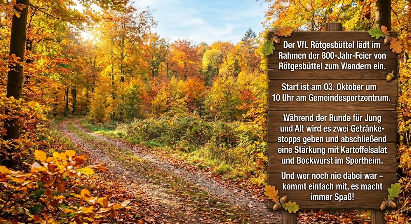 Mehr über den Artikel erfahren Wandertag 2026